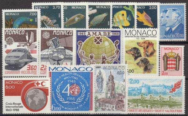 MONAKO_Lot_aus_1988__postfrisch_Bild3
