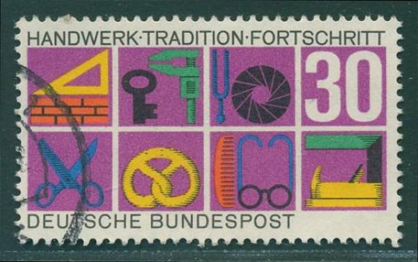 BUND_1968PLATTENFEHLER__Nr_553_I_gestempelt_Bild1