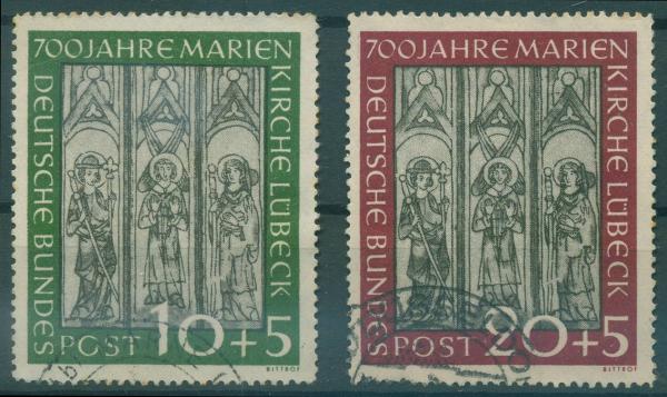 BUND_1951_Nr_139_140_gestempelt_Bild1