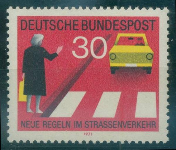 BUND_1971_PLATTENFEHLER_Nr_673_I_postfrisch_Bild1