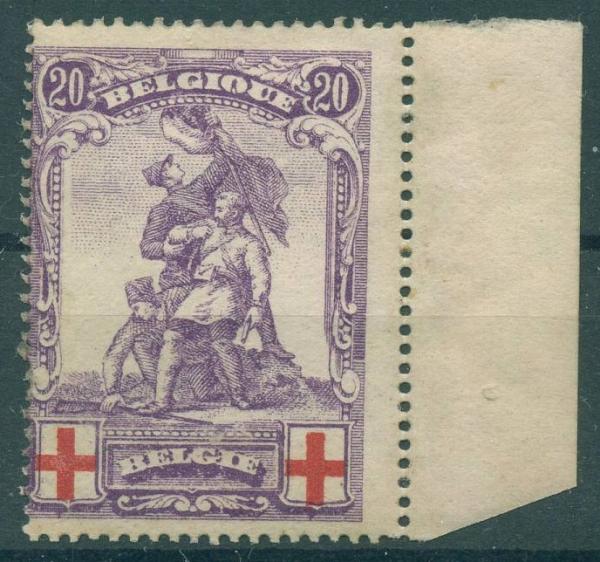 BELGIEN_1914_Nr_106_ungebraucht_Bild1
