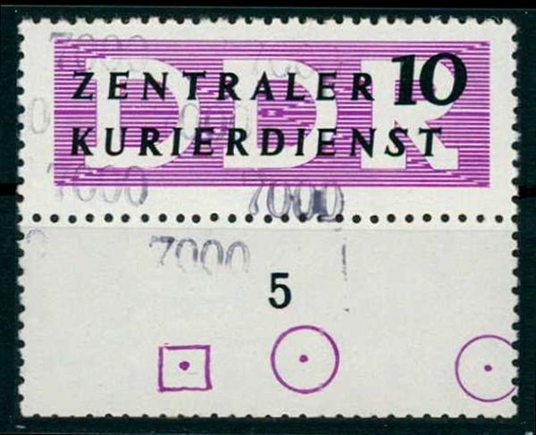 DDR_DIENST_1957_Nr_10_postfrisch_Bild1