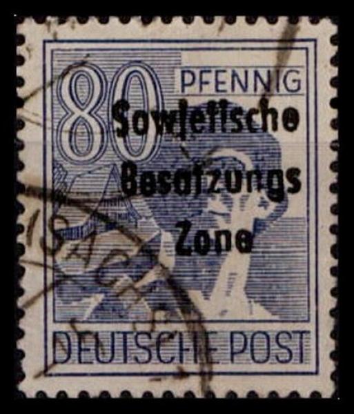 SBZ_1948_Nr_196_AF_IX_gestempelt_Bild1