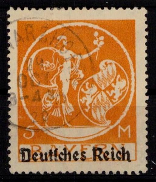 DEUTSCHES_REICH_1920_Nr_136_V_gestempelt_Bild1