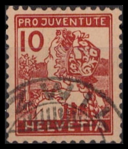 SCHWEIZ_1915_Nr_129_gestempelt_Bild1