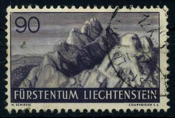 LIECHTENSTEIN_1937_Nr_166_gestempelt_Bild1