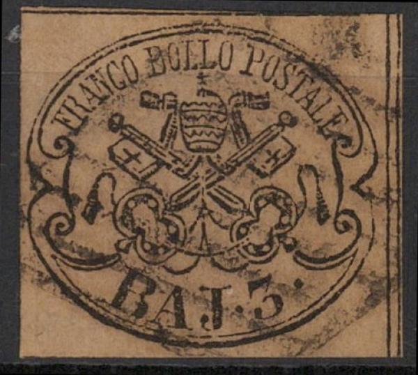KIRCHENSTAAT_1852_Nr_6_gestempelt_Bild1
