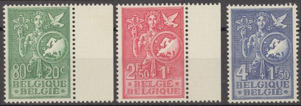 BELGIEN_1953_Nr_976_978_postfrisch_Bild1
