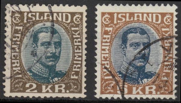 ISLAND_1920_Nr_97_98_gestempelt_Bild1
