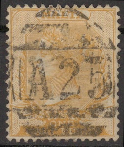 MALTA_1882_Nr_3_gestempelt_Bild1
