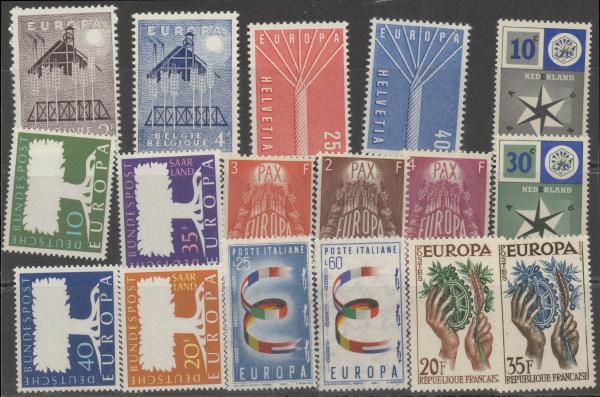 EUROPA_CEPT_Jahrgang_1957__postfrisch_Bild1