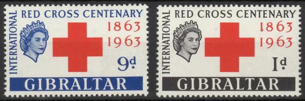 GIBRALTAR_1963Nr_164_165_postfrisch_Bild1
