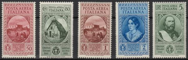 ITALIEN_1932_Nr_401_405_ungebraucht_Bild1