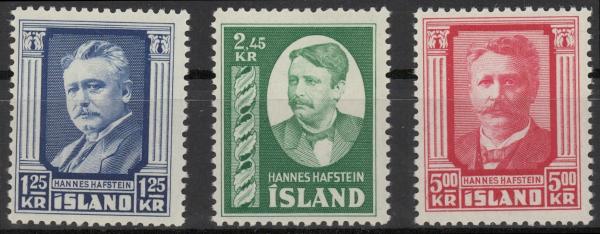 ISLAND_1954_Nr_293_295_postfrisch_Bild1