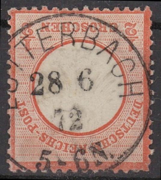 DEUTSCHES_REICH_1872_Nr_3_gestempelt_Bild1