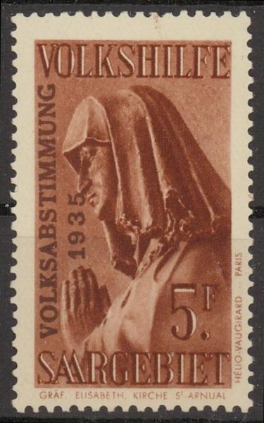SAARGEBIET_1934_Nr_205_postfrisch_Bild1