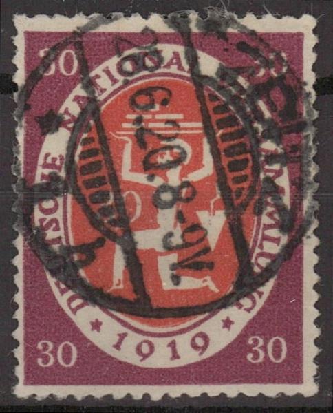 DEUTSCHES_REICH_1919_Nr_110a_gestempelt_Bild1