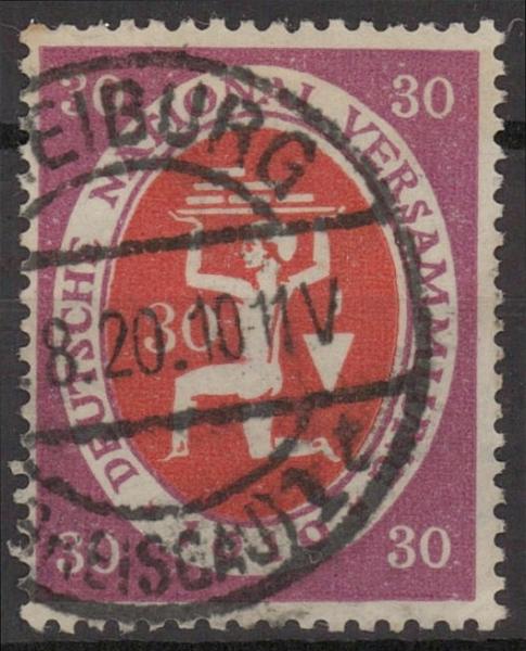 DEUTSCHES_REICH_1919_Nr_110b_gestempelt_Bild1