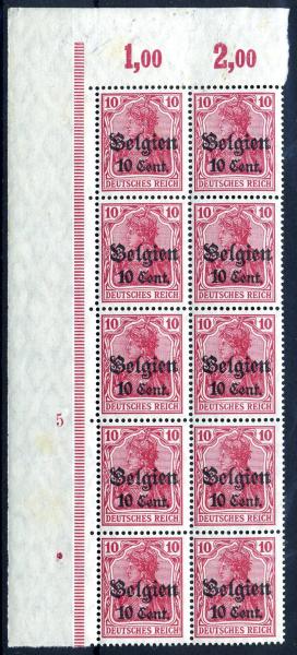 LP_BELGIEN_1916_Nr_14_postfrisch_Bild1
