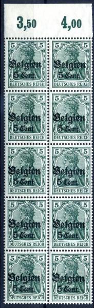 LP_BELGIEN_1916_Nr_12_postfrisch_Bild1