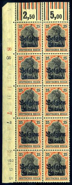 LP_BELGIEN_1916_Nr_17_postfrisch_Bild1