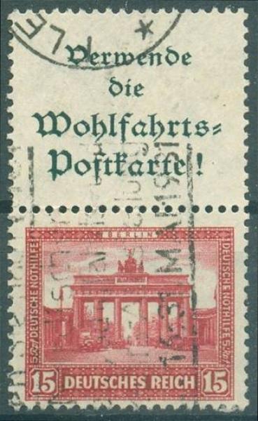 DEUTSCHES_REICH_1930_ZD_Nr_S84_gestempelt_Bild1