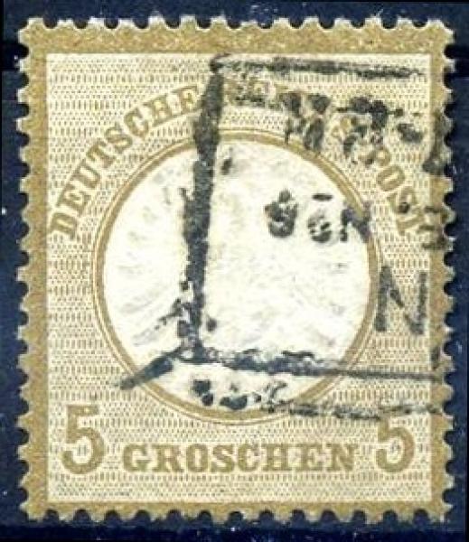 DEUTSCHES_REICH_1872_Nr_6_gestempelt_Bild1