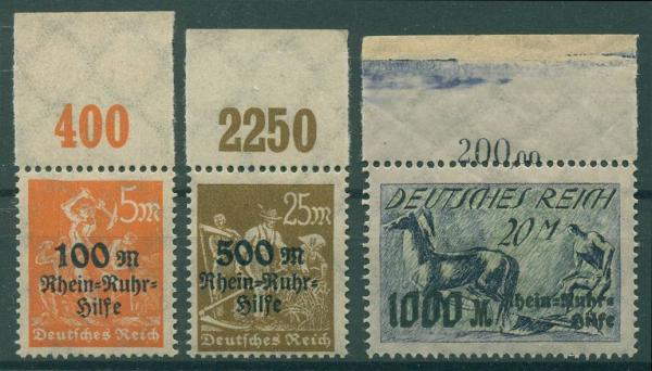 DEUTSCHES_REICH_1923_Nr_258_260_postfrisch_Bild1