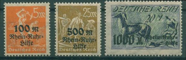 DEUTSCHES_REICH_1923_Nr_258_260_postfrisch_Bild1