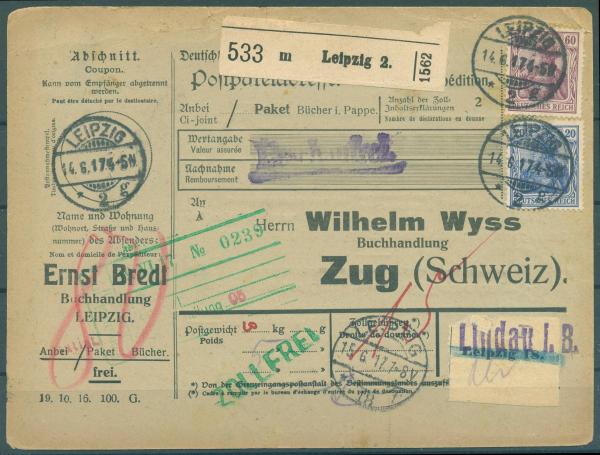 DEUTSCHES_REICH_1915_Nr_87II+92II_gestempelt_Bild1