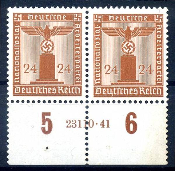 DEUTSCHES_REICH_DIENST_1942_Nr_163_HAN_postfrisch_Bild1
