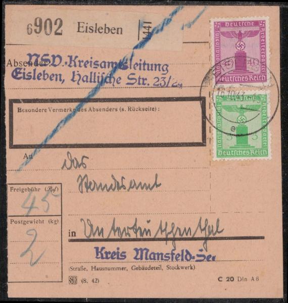 DEUTSCHES_REICH_DIENST_1938_Nr_147+154_gestempelt_Bild1