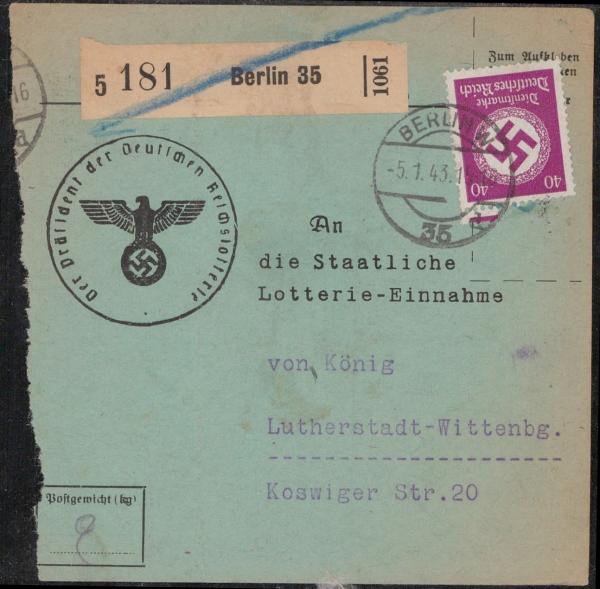 DEUTSCHES_REICH_DIENST_1934/38_Nr_142_gestempelt_Bild1