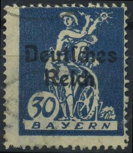 DEUTSCHES_REICH_1920_Nr_123_II_gestempelt_Bild1