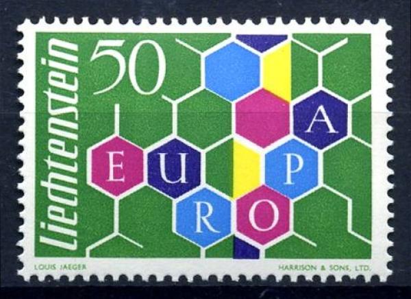 LIECHTENSTEIN_1960_Nr_398_postfrisch_Bild1
