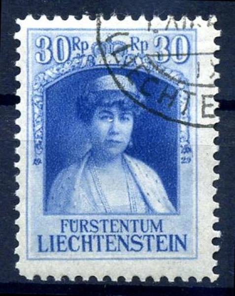 LIECHTENSTEIN_1929_Nr_92_gestempelt_Bild1