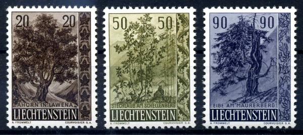 LIECHTENSTEIN_1958_Nr_371_373_postfrisch_Bild1