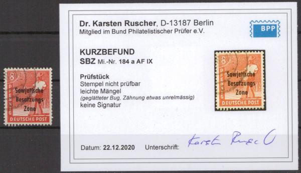 SBZ_1948_Nr_196_AF_IX_gestempelt_Bild1
