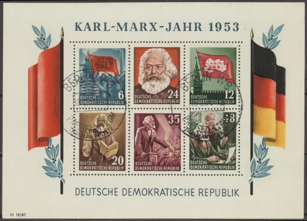 DDR_1953_Bl.8A_gestempelt_Bild1