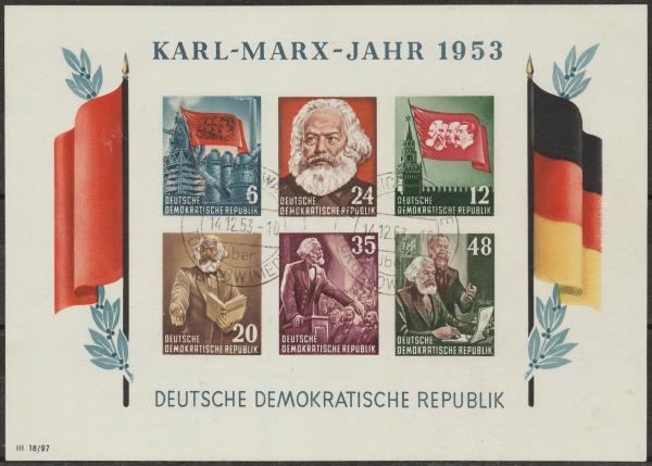 DDR_1953_Bl.8B_gestempelt_Bild1