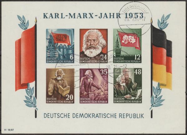 DDR_1953_Bl.8B_gestempelt_Bild1