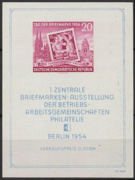 DDR_1954_Bl.10_postfrisch_Bild1