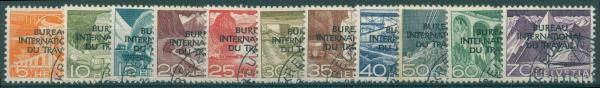 SCHWEIZ_BIT_1950_Nr_83_93_gestempelt_Bild1