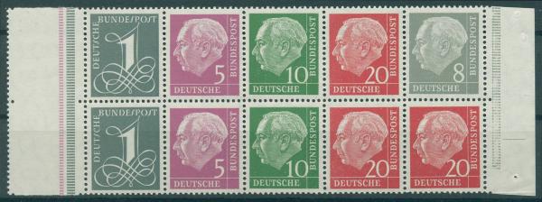BUND_1958_HBl_8YII_postfrisch_Bild1
