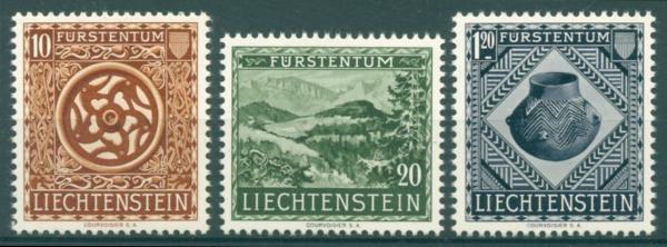 LIECHTENSTEIN_1953_Nr_319_321_postfrisch_Bild1
