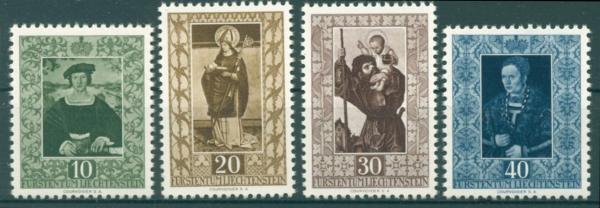 LIECHTENSTEIN_1953_Nr_311_314_postfrisch_Bild1