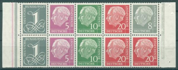 BUND_1958_HBl_8YII_postfrisch_Bild1
