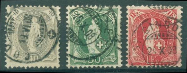SCHWEIZ_1907_Nr_92_94_gestempelt_Bild1