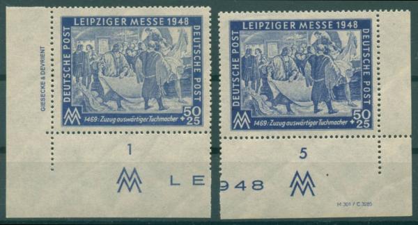SBZ_1948_Nr_199_DZ+DV_postfrisch_Bild1