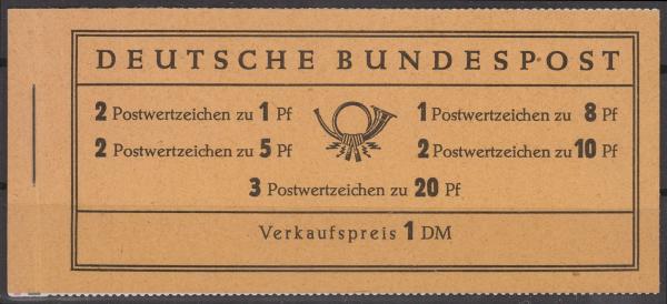 BUND_1958/1960_MH_4YII_postfrisch_Bild1